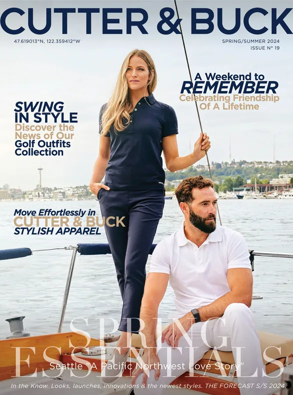 Cover of the Cutter en Buck catalogue
