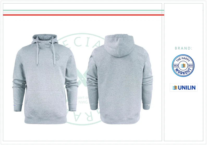 Hoodie met bedrijfslogo